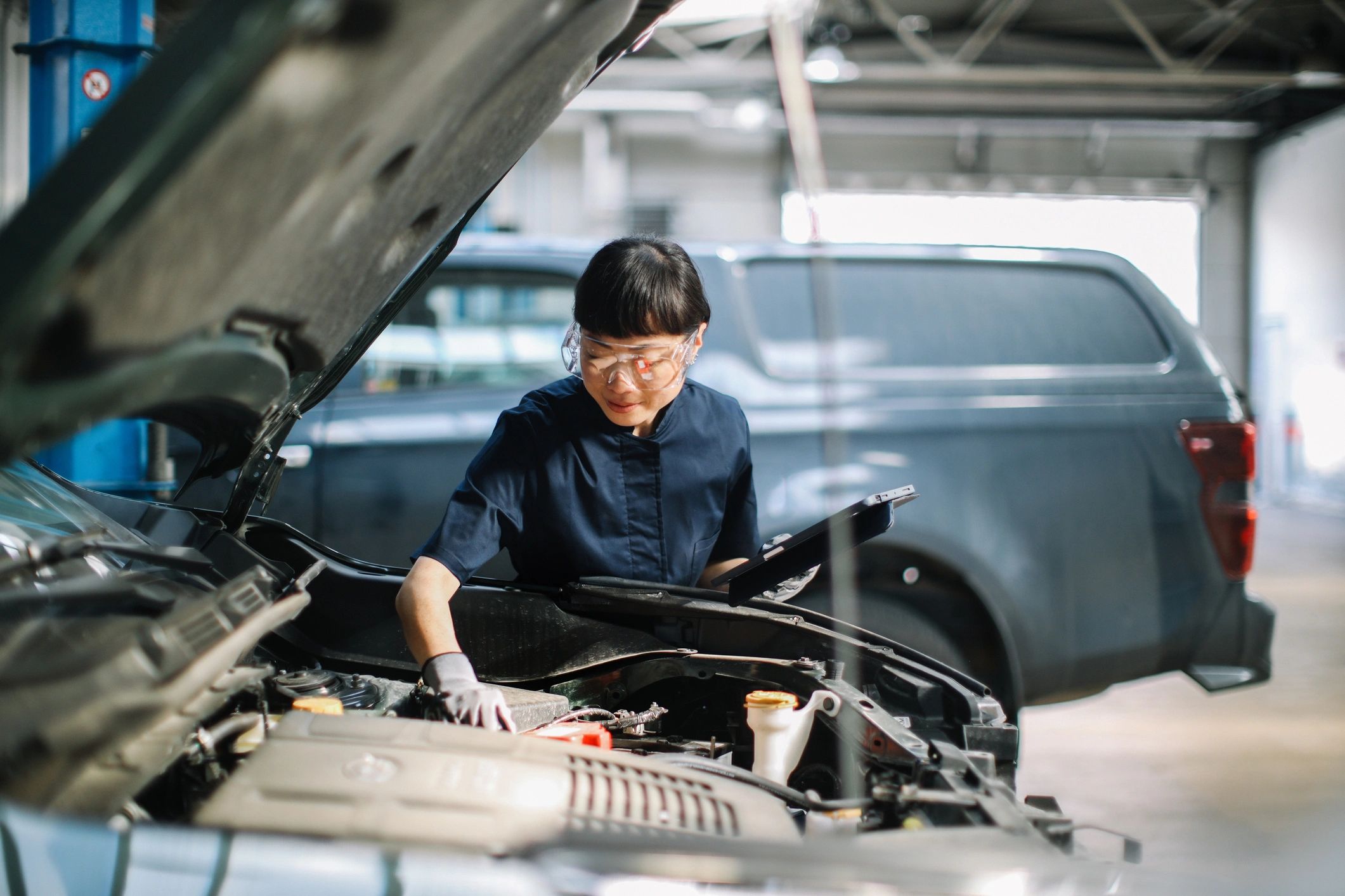 Japanese car repair garage